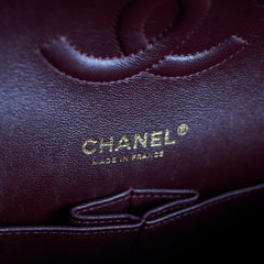 Chanel Medium/Large Caviar Double Classic Flap Black