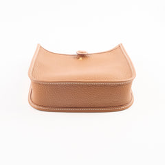 Hermes Mini Evelyn TPM Gold B Stamp 2023