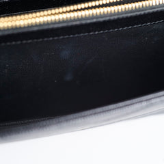 Saint Laurent Envelope Wallet On Chain WOC Black