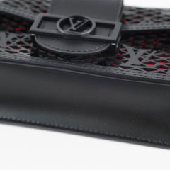Louis Vuitton Lace Dauphine Chain Bag Black/Red