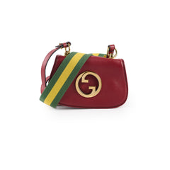Gucci Blondie Mini Shoulder Bag Dark Red