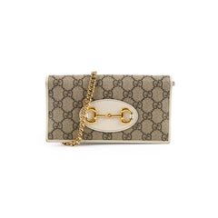 Gucci 1955 Horsebit Wallet On Chain GG Supreme