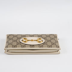 Gucci 1955 Horsebit Wallet On Chain GG Supreme