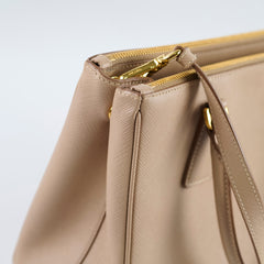 Prada Galleria Saffiano Medium Tote Beige
