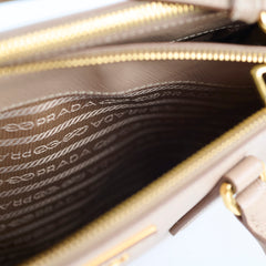 Prada Galleria Saffiano Medium Tote Beige