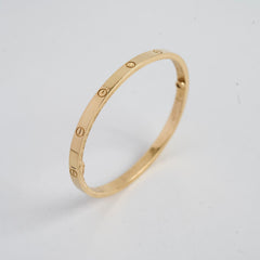 Cartier Small Model Love Bracelet Size 15 Yellow Gold 2019