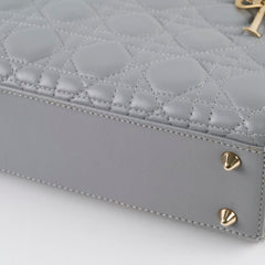 Christian Dior Small Lady Dior Grey