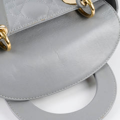 Christian Dior Small Lady Dior Grey