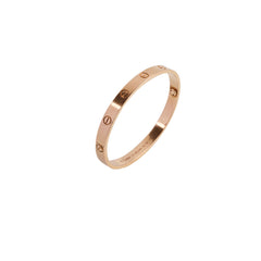 Cartier Love Bracelet Classic Model Size 18 Pink Gold