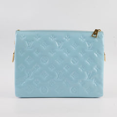 Louis Vuitton Coussin PM Patent Light Blue