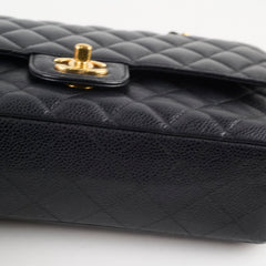 Chanel Caviar Medium/Large Classic Flap Black