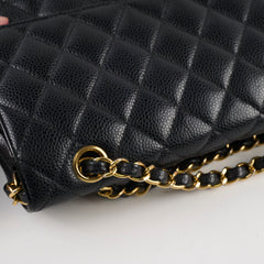 Chanel Caviar Medium/Large Classic Flap Black