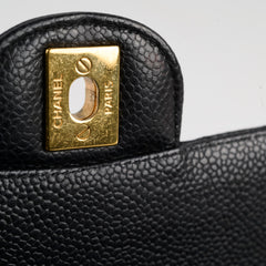 Chanel Caviar Medium/Large Classic Flap Black