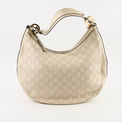 Gucci Guccissima GG Twins Hobo