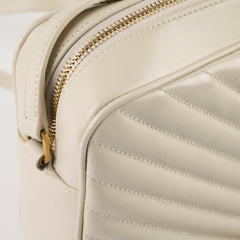 Saint Laurent Lou Camera Bag Ivory white