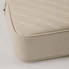 Saint Laurent Lou Camera Bag Ivory white