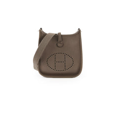 Hermes Mini Evelyne Clemence Gris Meyer - Stamp D