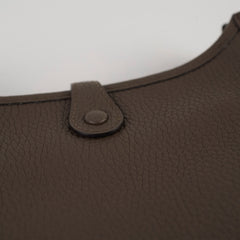 Hermes Mini Evelyne Clemence Gris Meyer - Stamp D