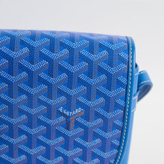 Goyard Belvedere PM Crossbody Bag Blue