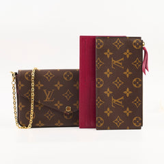 Louis Vuitton Canvas Pochette Félicie Monogram