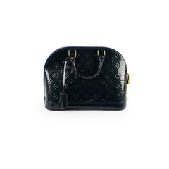 Louis Vuitton Alma PM Vernis Navy Blue