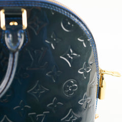 Louis Vuitton Alma PM Vernis Navy Blue