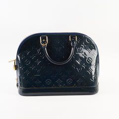 Louis Vuitton Alma PM Vernis Navy Blue