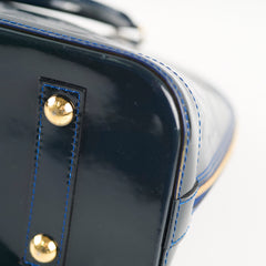 Louis Vuitton Alma PM Vernis Navy Blue