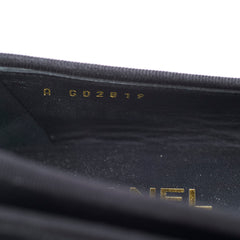 Chanel Ballet Flats Size 37 Black