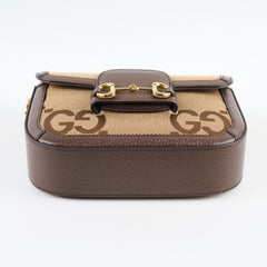 Gucci Horsebit Small 1955 Jumbo GG Crossbody Bag