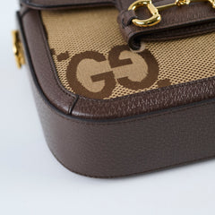 Gucci Horsebit Small 1955 Jumbo GG Crossbody Bag
