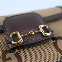 Gucci Horsebit Small 1955 Jumbo GG Crossbody Bag