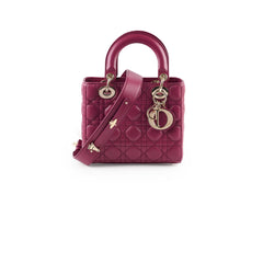 Christian Dior Small Lady Dior Magenta