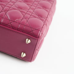 Christian Dior Small Lady Dior Magenta