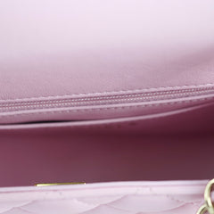 Chanel Lambskin Mini Square Light Pink Microchipped