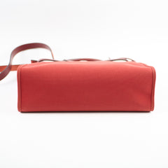 Hermes Herbag Zip 31 Rouge H - T Stamp