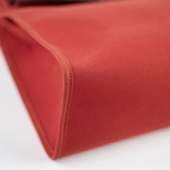 Hermes Herbag Zip 31 Rouge H - T Stamp