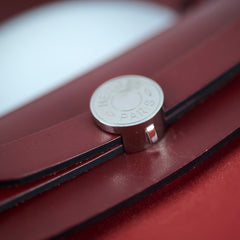 Hermes Herbag Zip 31 Rouge H - T Stamp