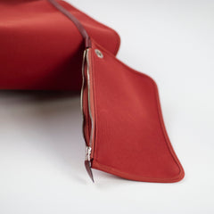 Hermes Herbag Zip 31 Rouge H - T Stamp