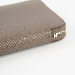 Hermes Silk'In Compact Wallet Etain