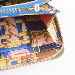 Hermes Silk'In Compact Wallet Etain