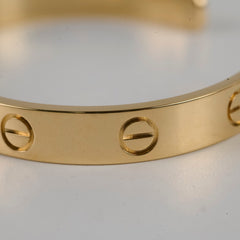Cartier Love Open Cuff Bracelet Size 17 2022