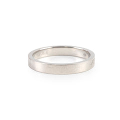 Cartier C De Wedding Band White Gold Size 55