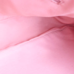 Gucci GG Canvas Eclipse Shoulder Bag Pink Trim