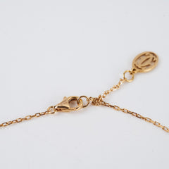 Cartier Small Model D'amour Necklace Pink Gold