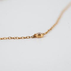 Cartier Small Model D'amour Necklace Pink Gold