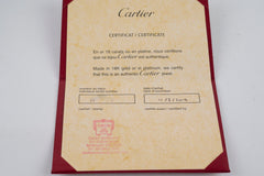 Cartier C De Cartier Wedding Bank, 3mm Width, 2 Diamonds