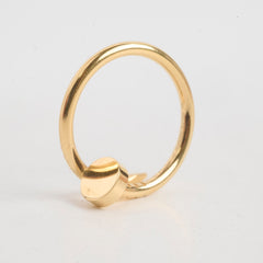 Cartier Juste Un Clou Ring Small Model Size 47 Yellow Gold