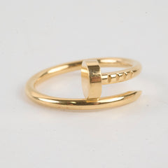 Cartier Juste Un Clou Ring Small Model Size 47 Yellow Gold