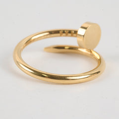 Cartier Juste Un Clou Ring Small Model Size 47 Yellow Gold